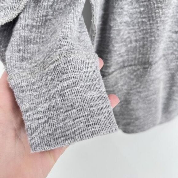 We The Free Women's Palisades Off Shoulder Dolman Sleeve Top Blouse Gray Size PS - Picture 6 of 10